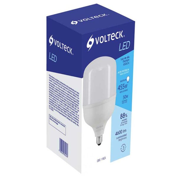 Bombillo LED Volteck 50 W 6500 K