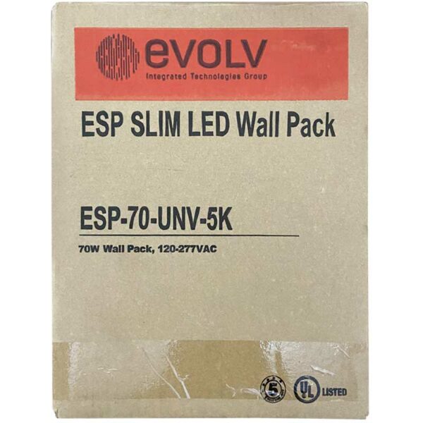 Lámpara LED exterior de pared 70 W 5000 K