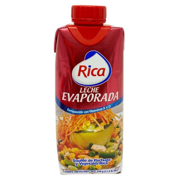 Leche Evaporada Rica, 11.2 oz