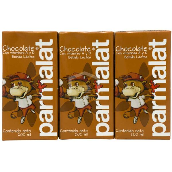 Leche Sabor Chocolate Parmalat, 200 ml (6 Pack)