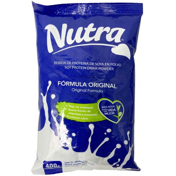 Leche de Soya Nutra en Polvo, 400 g