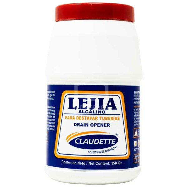 Lejía Alcalino Claudette, 350 gr