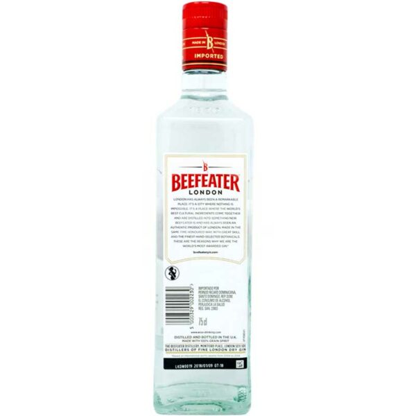 Ginebra Beefeater London Dry, 750 ml (copia)
