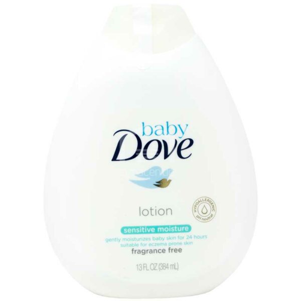Loción Dove Baby Humectación Sensible, 13 oz