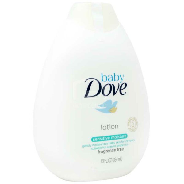Loción Dove Baby Humectación Sensible, 13 oz