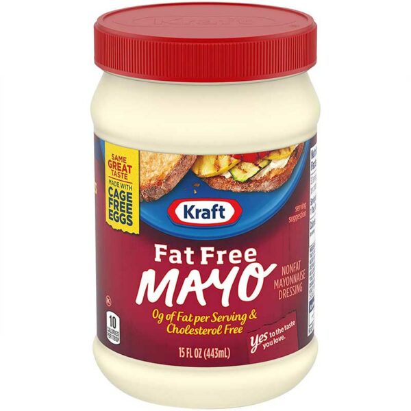 Mayonesa Kraft Libre de Grasas, 15 oz