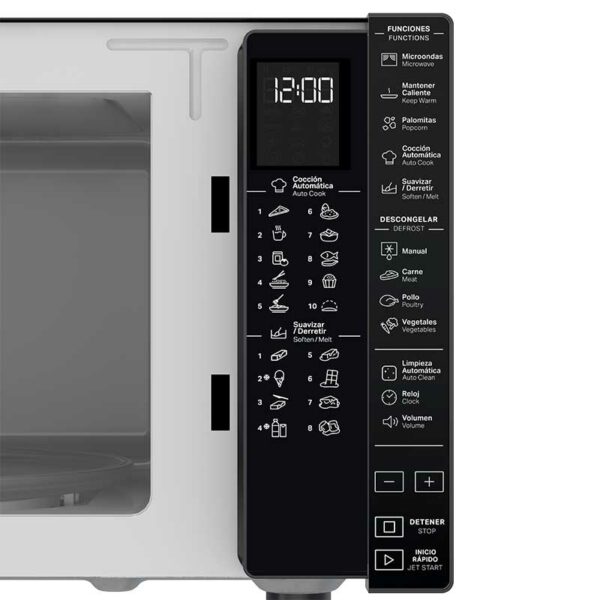 Microondas Platinado Whirlpool 1.1' Pies Cúbicos