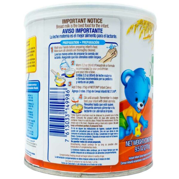 Nestlé NESTUM Cereal Infantil Muticereal con Quinoa, 270 g