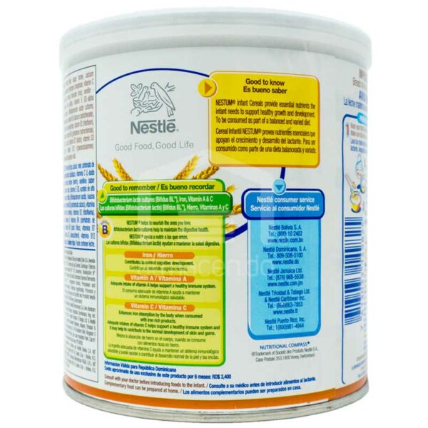 Nestlé NESTUM Cereal Infantil Trigo y Miel, 270 g