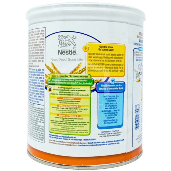 Nestlé NESTUM Cereal Infantil Trigo y Miel, 730 g