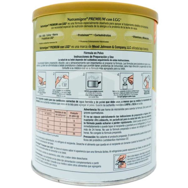 Nutramigen Premium con LGG Fórmula Infantil en Polvo, 357 g