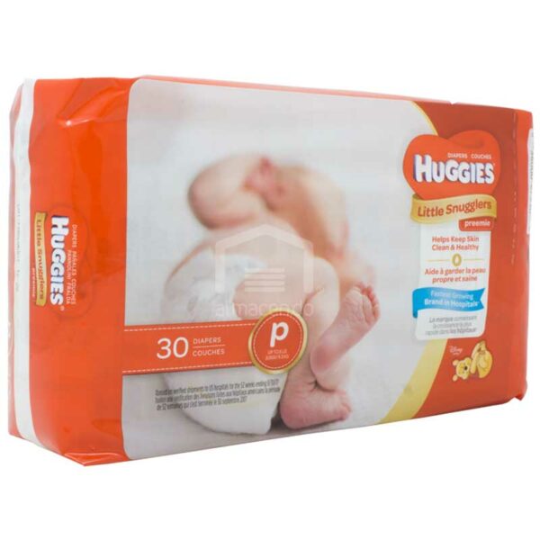 Pañales Huggies Little Snugglers Premature (30 uds)
