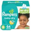 Pañales Pampers Baby-Dry No. 6 (64 uds)