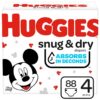 Pañales Huggies Snug & Dry No. 4 Caja (88 uds)