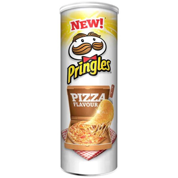 Papas Fritas Pringles Sabor Pizza, 124 g