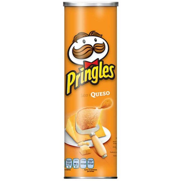 Papas-Fritas-Pringles-Sabor-a-Queso_-124-g-Front Papas Fritas Pringles Sabor a Queso, 124 g