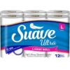 Papel Higiénico Suave Ultra Rollo Grande, 12 uds (L)
