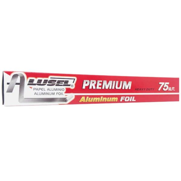 Papel de Aluminio Alusel Premium, 12" x 75'