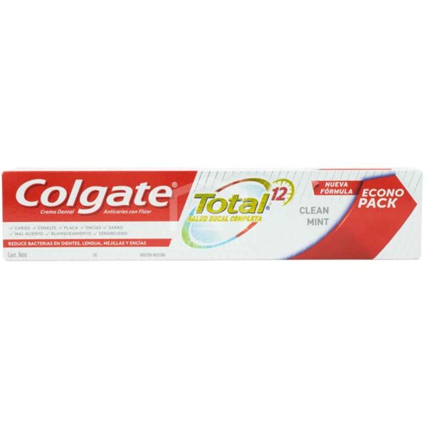 Pasta Dental Colgate Total 12 Clean Mint, 160 ml
