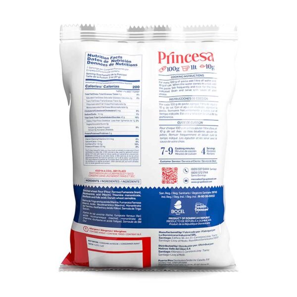 Pasta Princesa Coditos Grandes 14.11 oz