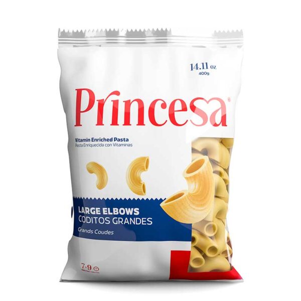 Pasta Princesa Coditos Grandes 14.11 oz