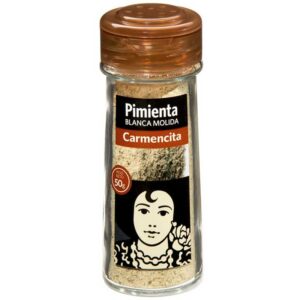 Pimienta Blanca Molida Carmencita, 50 g