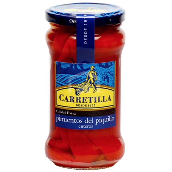Pimientos del Piquillo Carretilla Entero Extra, 10.2 oz