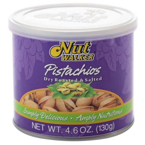 Pistachos Nut Walker Salados y Asadas en seco, 4.6 oz