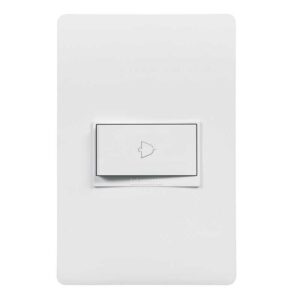 Pulsador Timbre con Luz Piloto Bticino LUZICA, 15 Amp