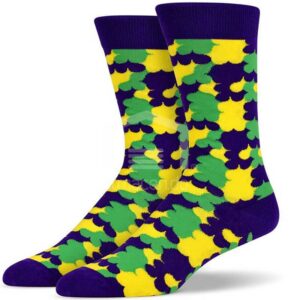 Medias Soxy Purple Green Yellow Cloud