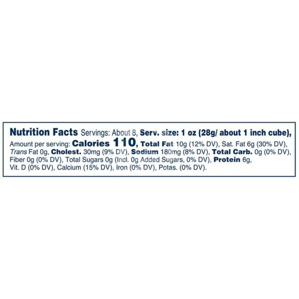 Queso Kraft Cheddar Suave, 8 oz