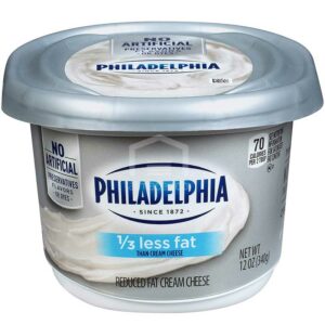 Queso Crema para Untar Philadelphia 1/3 Menos Grasa, 12 oz