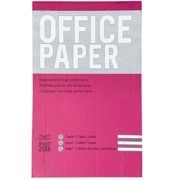 Resma de Papel Office Paper 8.5" x 11"