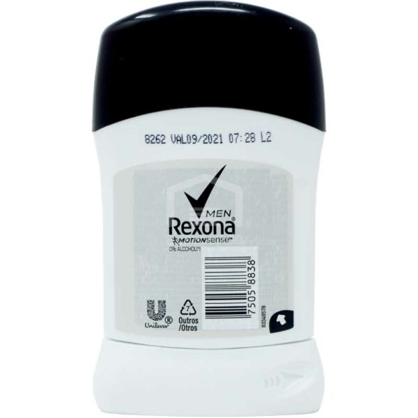 Rexona-Hombre-Antitranspirante-Barra-Antibacterial-_-Invisible_-50g-Back Rexona Hombre Antitranspirante Barra Antibacterial + Invisible, 50 g