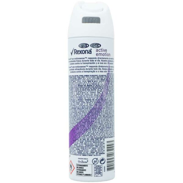 Rexona Mujer Antitranspirante Aerosol Active Emotion, 150 ml
