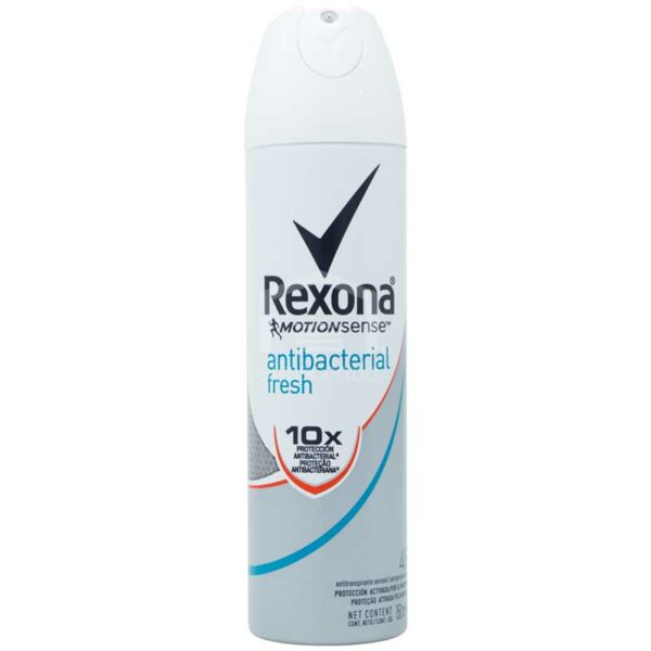 Rexona Mujer Antitranspirante Aerosol Antibacterial Fresh, 150 ml