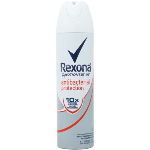 Rexona Mujer Antitranspirante Aerosol Antibacterial, 150 ml