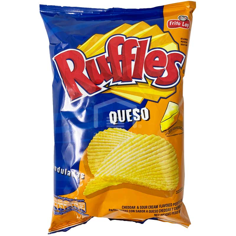 Ruffles Cheddar, 120 g | Compra en línea - almacen.do