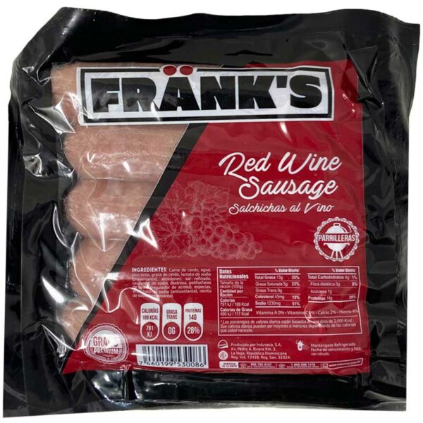 Salchichas al Vino Frank's, 5 uds