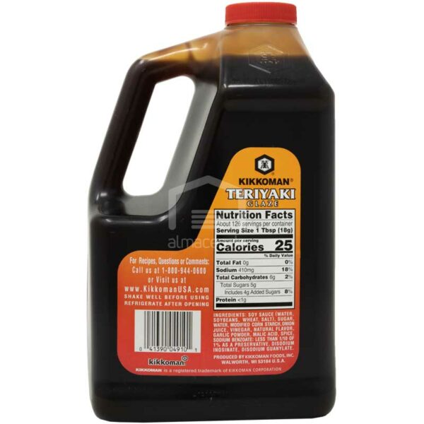 Salsa Kikkoman Teriyaki Glaze, 80oz