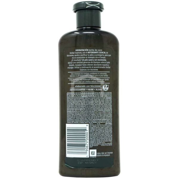 Shampoo Hidratante Herbal Essences Coconut Milk, 400 ml
