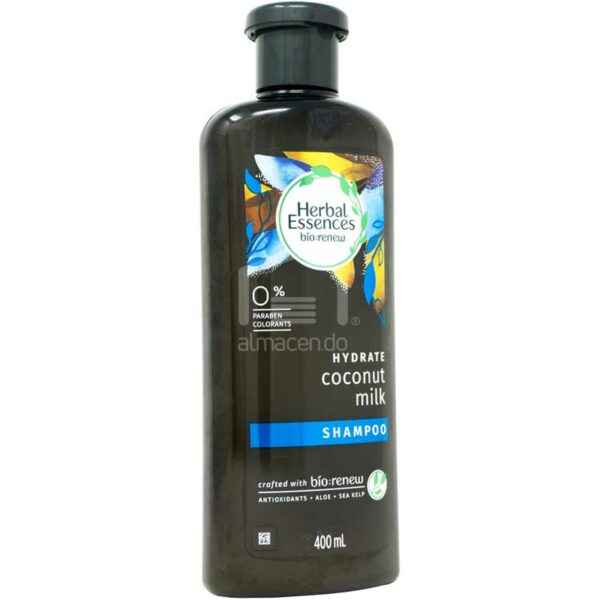 Shampoo Hidratante Herbal Essences Coconut Milk, 400 ml