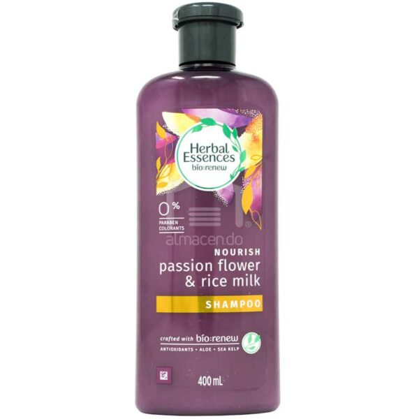 Shampoo Nutritivo Herbal Essences Passion Flower & Rice Milk, 400 ml