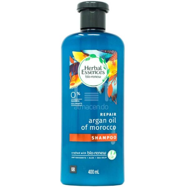 Shampoo para Pelo Maltratado Herbal Essences Argan Oil of Morocco, 400 ml