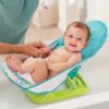 Silla de Baño para Bebés Summer Infant Deluxe Estampado Verde y Azul