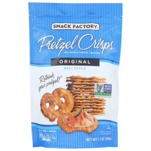 Snack Factory Pretzel Crisps Original, 7.2 oz