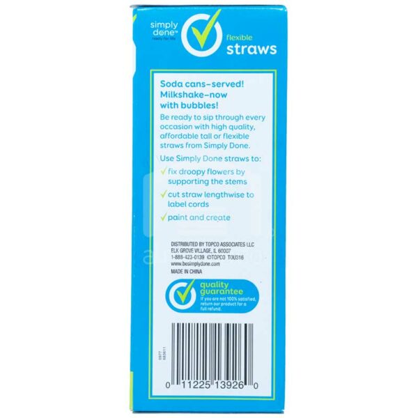 Sorbetes Plásticos Flexibles 7.5" Simply Done (100 uds)