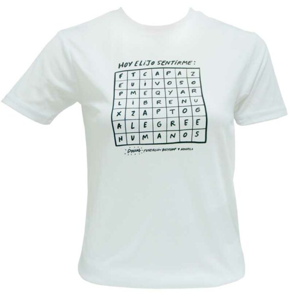 T-shirt-Sopa-de-Letra-Front T-shirt St. Jude Collection 2019, Sopa de Letra