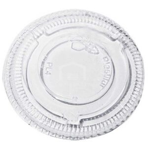Tapa Envase Souffle Transparente Plastifar 3.25, 4, 5.5 oz 125 uds