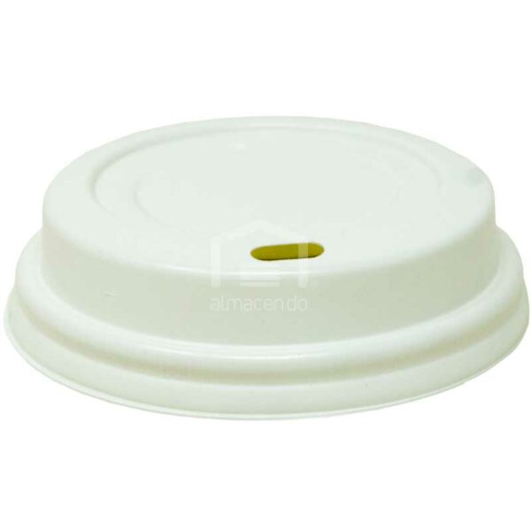 Tapa para Vasos de Café 7 oz Blanca, (100 uds)